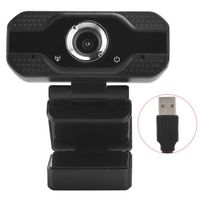 Webcam 1080P avec Microphone Caméra Full HD pour USB de Bureau HB022 -RUR