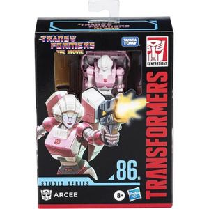 FIGURINE - PERSONNAGE Arcee - Hasbro Transformers Toys Studio Series 86 Deluxe Classe Le film Figure Action Figure du film Gift Toy