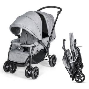 bébé 9 poussette double