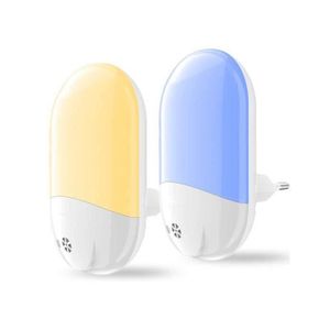 Veilleuse Enfant Led Lofter Veilleuse Prise Electrique Multicouleur Automatique Plug And Play Veilleuse Secteur Avec Capteur Crepusc Bleu Cdiscount Pret A Porter