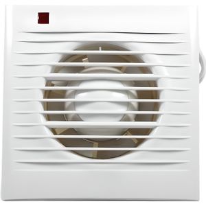 Régulateur ablüfter Ventilateur-Ventilateur Salle de Bain Cuisine 25 cm échappement ventilateur avec trappe 