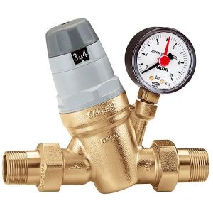 Régulateur Pression Eau Laiton DN25 - Réducteur Pression Réglable - 1.6MPa - Filetage 1"