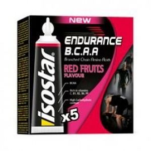 GEL ÉNERGÉTIQUE Isostar Endurance BCAA Fruits Rouges 5 x 20g