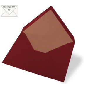 Enveloppe B6 (125x176) vert foncé Enveloppes couleur