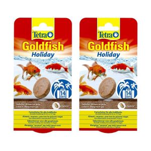 CROQUETTES Aliment complet Tetra goldfish holiday 2x12 gr (Lo