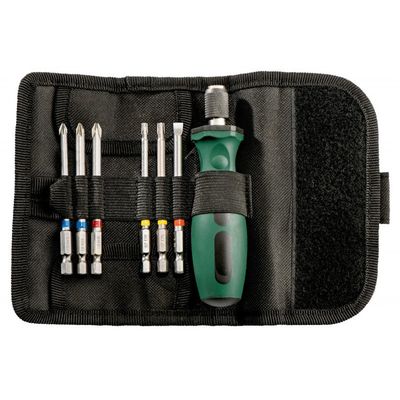 Boîte De 5 Embouts De Vissage KS TOOLS – Plats, 5x75mm – 911.7735