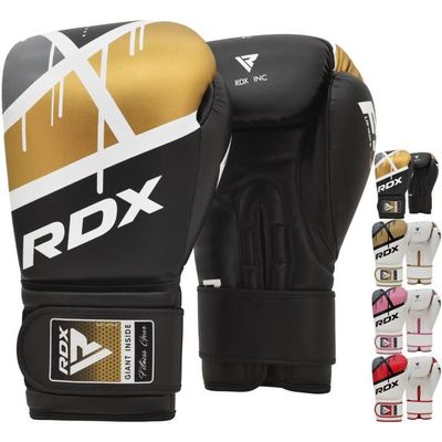 Gants Mma Gant De Boxe Homme Boxe Gants: Authentique RDX MMA UFC Grappling Gloves Combat De Boxe Punching Coup Muay Thai Gym Crossfit Tape