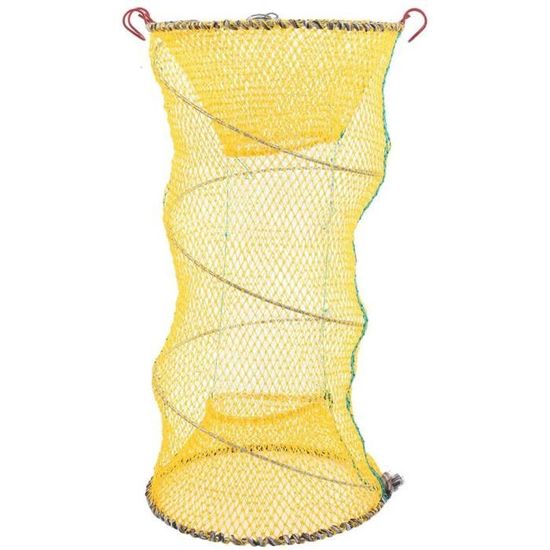 Piège à poisson cage à poisson portable extérieure pliable durable pour