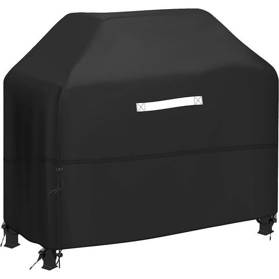 Housse De Barbecue 77x67x110 Cm - Tissu Oxford 210D Imperméable, Résistante UV