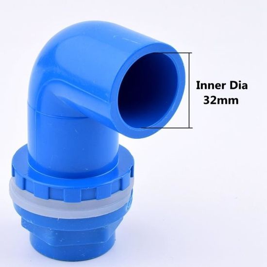 Lot De 5 Connecteurs Tuyau Vidange Triple Sortie Machine à Laver - 32 à 46 Mm, Clapet Anti-retour, Joints Silicone - 4