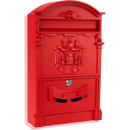 Boîte Aux Lettres Vintage Murale étanche Et Verrouillable Grande