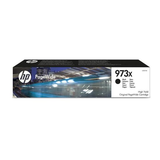 HP 973X Cartouche d'encre noire PageWide grande capacité authentique (L0S07AE) pour HP PageWide Pro 452/477/552/577