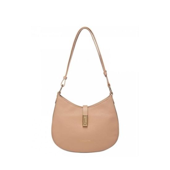Sac à Main LANCASTER Beige - Taille Moyenne, Fermeture Zip, Polyester, Occasion Vérifiée
