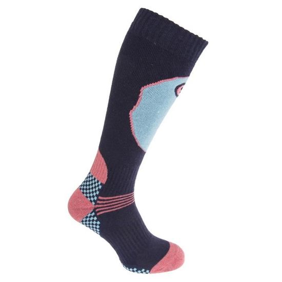 La Chaussette De Ski Genoux Motif Montagnes Smartwool