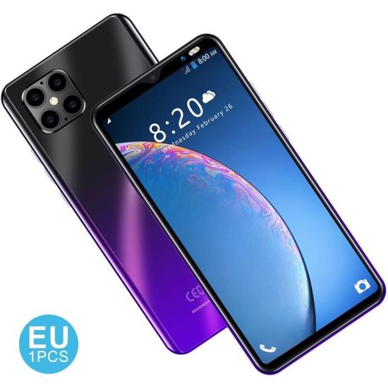 IP12 Mini 5,5-Zoll-Vollbild-8-Core-Prozessor-Pixel 8MP + 16MP ...