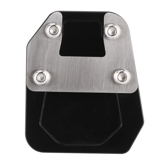 Coussin Béquille Moto Rallonge Anodisé Bleu – Support Latéral Anti-Enfoncement Haute Résistance