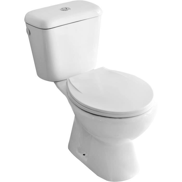 cuvette wc blanc ceramique ulysse porcher sortie verticale