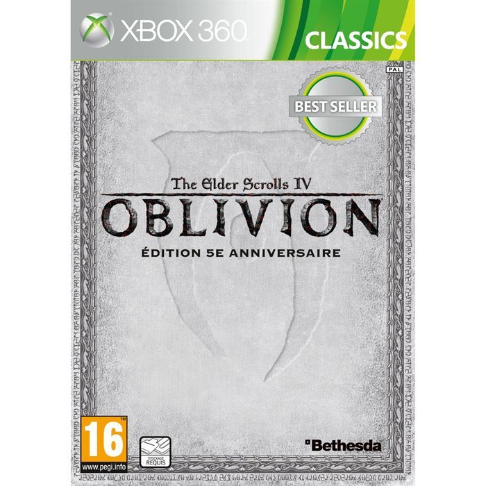 Bethesda The Elder Scrolls IV Oblivion V / Jeu Console X360