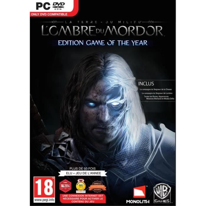 La Terre du Milieu : LOmbre du Mordor Edition Gam