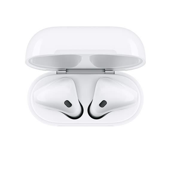 APPLE Ecouteurs AirPods 2 - Avec Etui de Charge - Sans Fil - Blanc