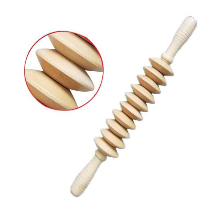 Massage rouleau cou épaule muscle rouleau auto massage outils massage bâton, D