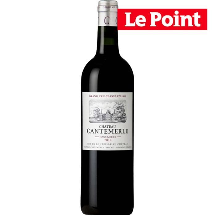 Vin Rouge - Château Cantemerle 2014 - Bouteille 75cl