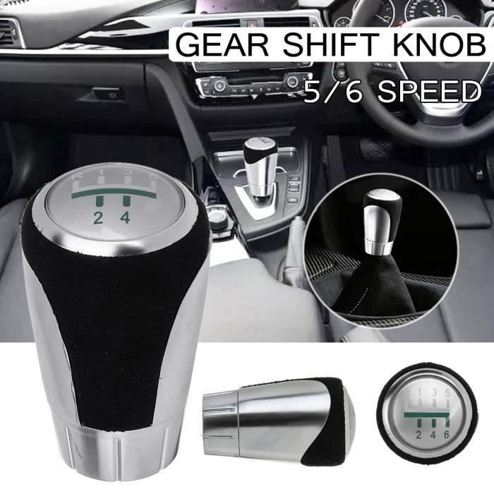 Pommeau Levier Vitesse 6 Changement en Caoutchouc Shift Knob Beatie Pommeau Levier de Vitesse