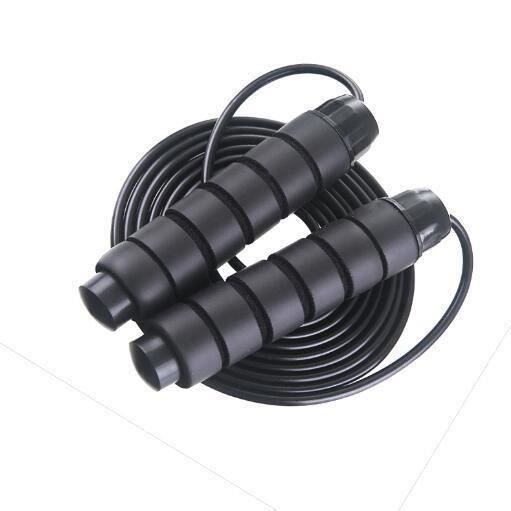 Corde à Sauter, Jump Skipping Rope Réglable - Roulements à Billes en Acier Ergonomique - La Poignée Souple et Câble Ajustable pour F