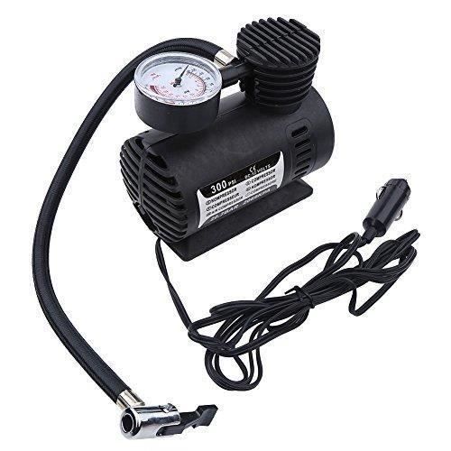 Pompe électrique - Mini compresseur d 'air portatif, Pompe Infaltor de pneu électrique 12 Volt Car 300 PSI