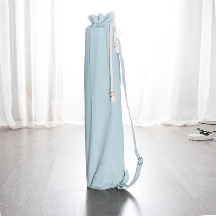 Tapis de Yoga en toile pour femmes, sac à dos Portable avec bandoulière, Pilates, fournitures de rangement~Lig LA58683868