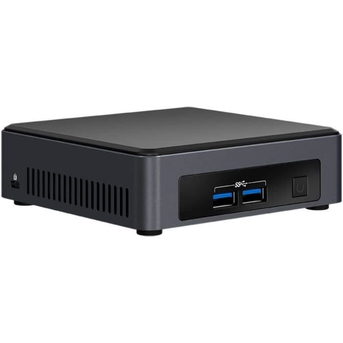 Processeurs INTEL Next Unit of Computing Kit NUC7i5DNKE - Barebone - mini PC - 1 x Core i5 7300U - 2.6 GHz - HD Graphics 322328