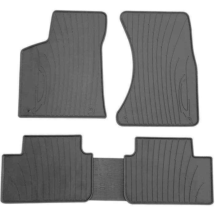 OREALTECH Tapis De Sol pour Voiture Porsche Macan 2015-2018 Tapis Auto en Caoutchouc pour Tous Les Temps-sur Mesure Avant Arri&egrav