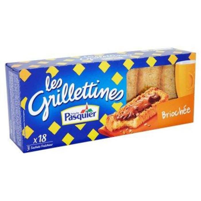 PASQUIER Grilletine brioché 255 g