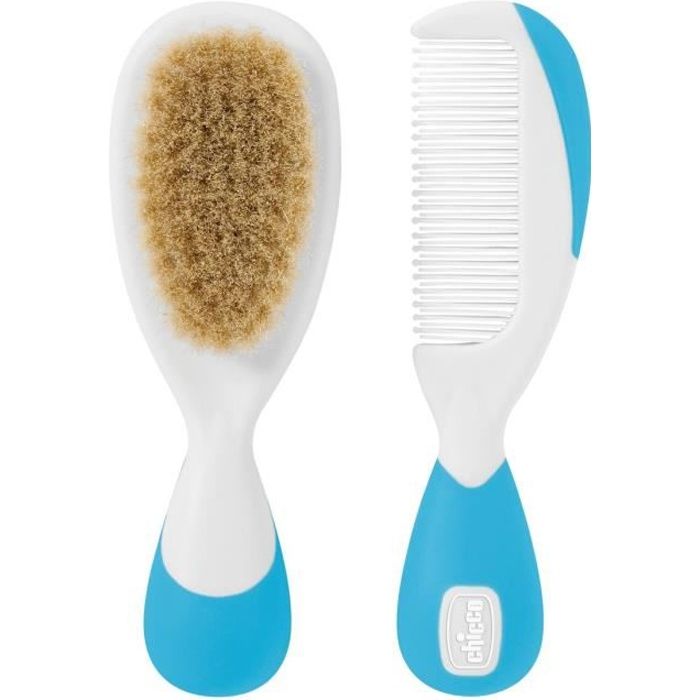 Chicco Brosse et Peigne Bleu 2 pièces