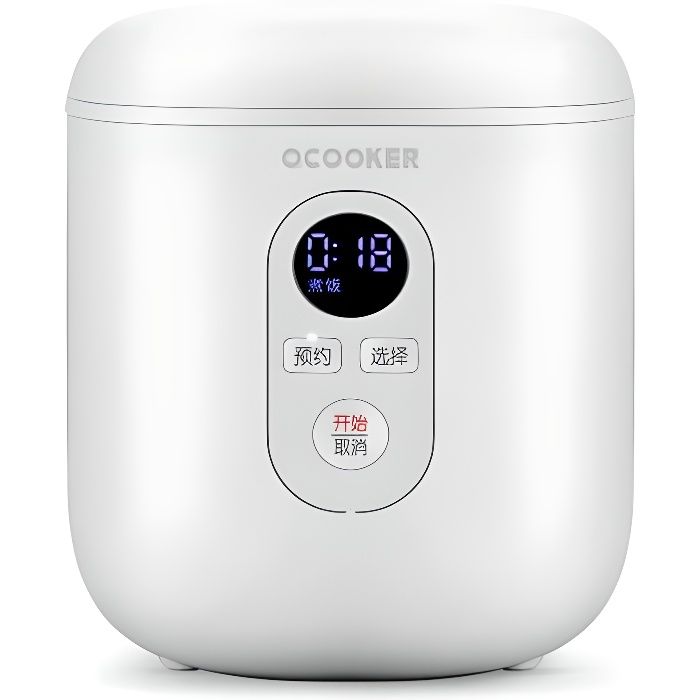 Xiaomi Mini Cuiseur À Riz 1.2L Intelligent Électrique PFA Cuiseurs De Revêtement En Poudre Pour La Maison Étudiants 300W 220V