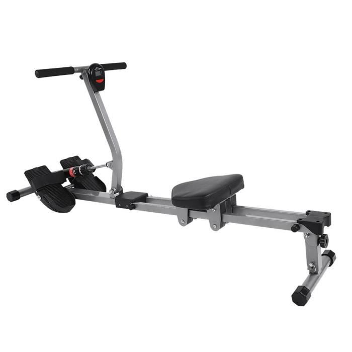 ESTINK rameur de gym Machine à ramer en acier Cardio Rower Workout Body Training Home Gym Accessoire de Fitness