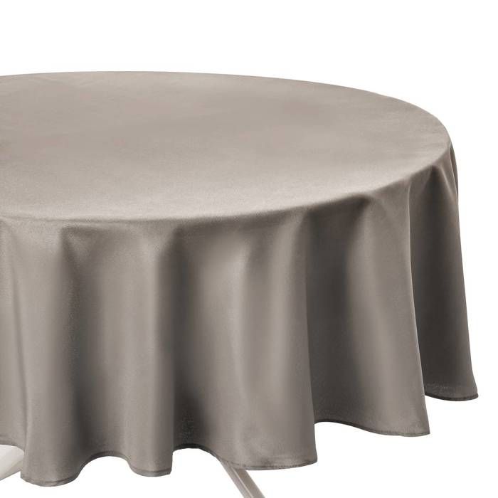 Nappe ronde anti taches LIN