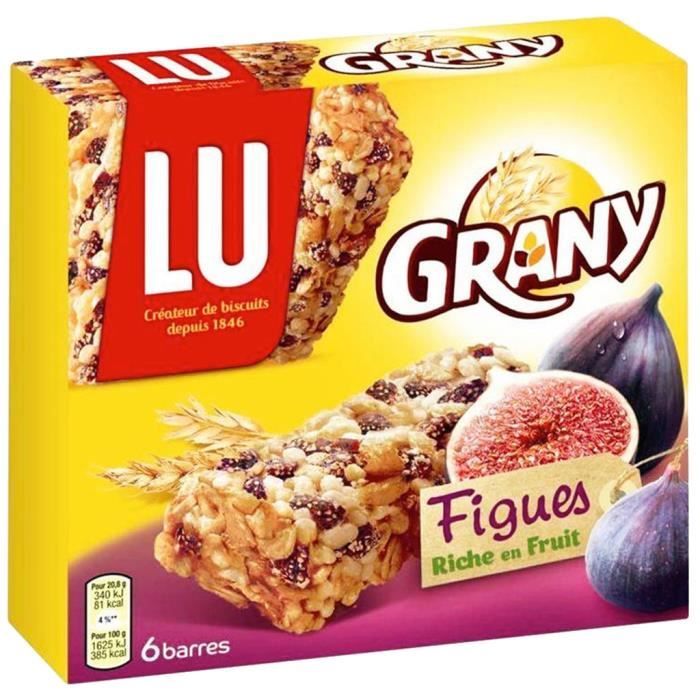 Grany - Lu Grany 4 Céréales et Figues (lot de 3)