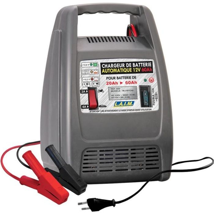 Chargeur Batterie 12V 60AH Automatique (6A)