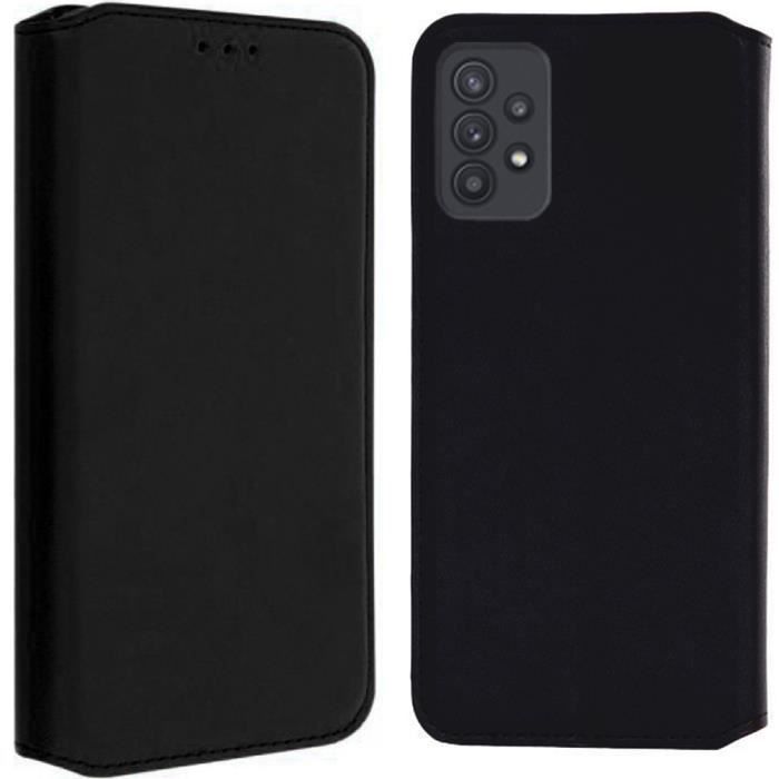 Coque pour Samsung Galaxy A52, Housse Portefeuille Etui pour Samsung Galaxy A52 4G/5G (6,5-) – Noir