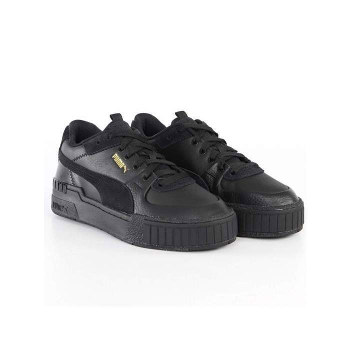 Basket Puma CALI SPORT MIX - Réf. 371202-07. Couleur : Noir. Détails. - Tige en cuir. - Bande Puma sur le côté extérieur de la
