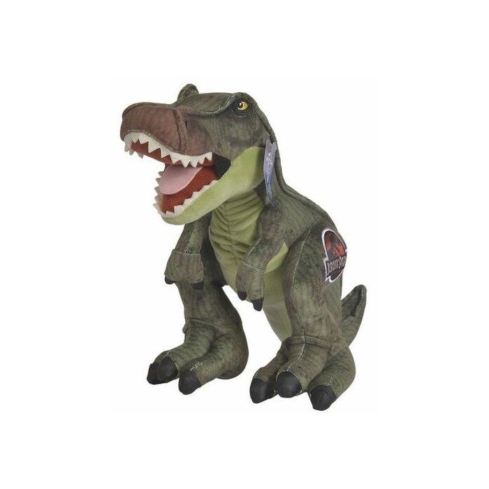 Peluche Dinosaure T-Rex Vert 40 cm - Dino Tyrannosaure - Doudou Enfant - Jurassic Park