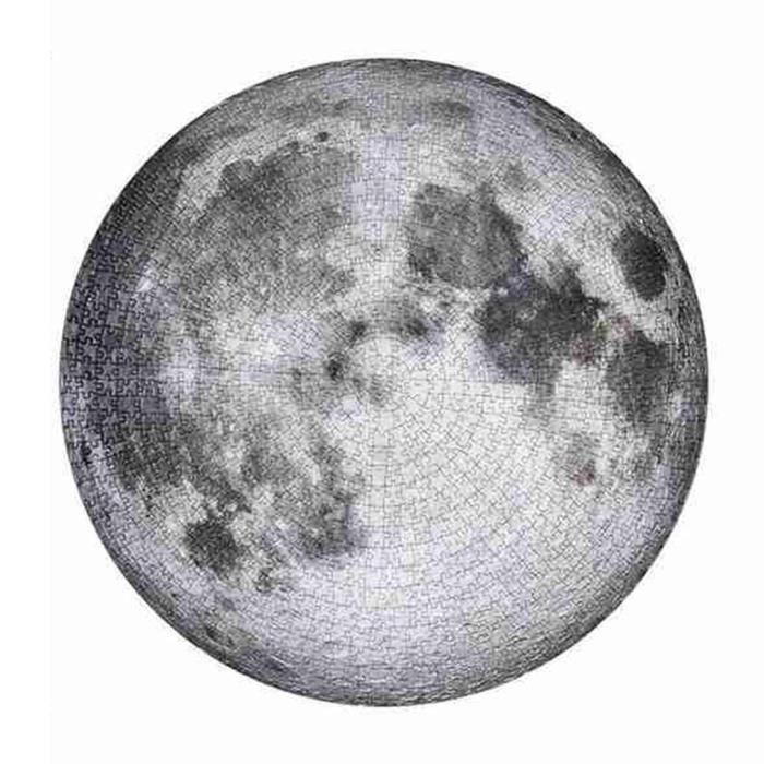 1000 pièces Rond Puzzle, Pleine Lune Ronde Puzzles, Famille Interactive Jigsaw Puzzle