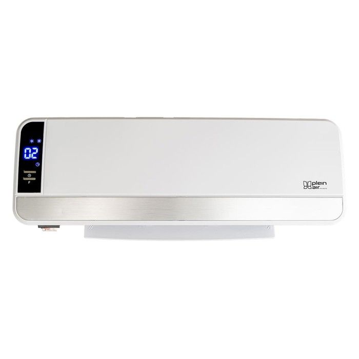 Chauffage convecteur MURAL 2000W Ceramique Programmable Ecran Digital Télécommande PLEIN AIR