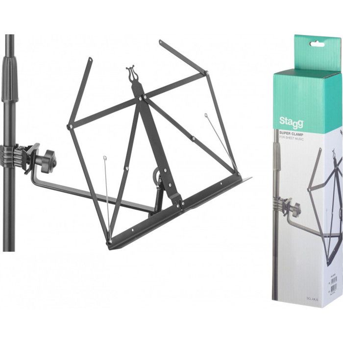 Stagg SCL-MUS - pupitre lyre avec pince