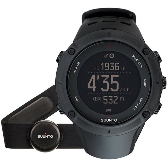 SUUNTO Montre AMBIT3 Peak Noir HR