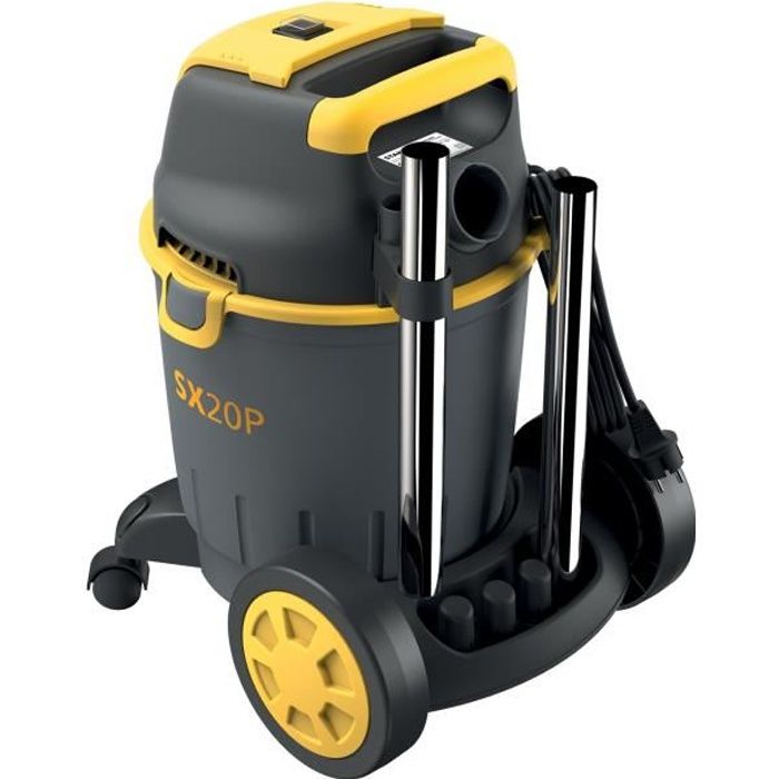 STANLEY ASPIRATEUR EAU ET POUSSIERE SUR CHARIOT 1200 W - 20 L