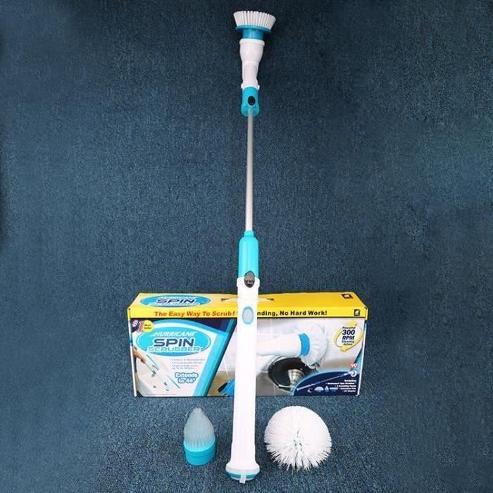 Spin Scrubber Cleaning Brush sans fil - Brosse de nettoyage - rechargeur