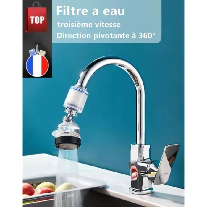 Trois Vitesses, Purificateur d'eau, Filtre à Eau Du Robinet Orientable