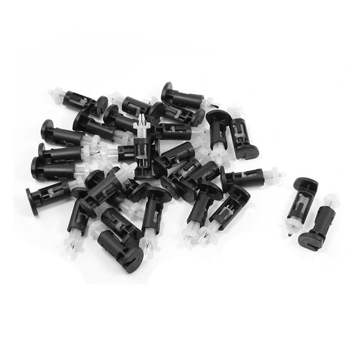 10 Broches De Fixation Plastique Pour Ventilateur CPU Intel LGA 775 - Montage Facile - Remplacement
